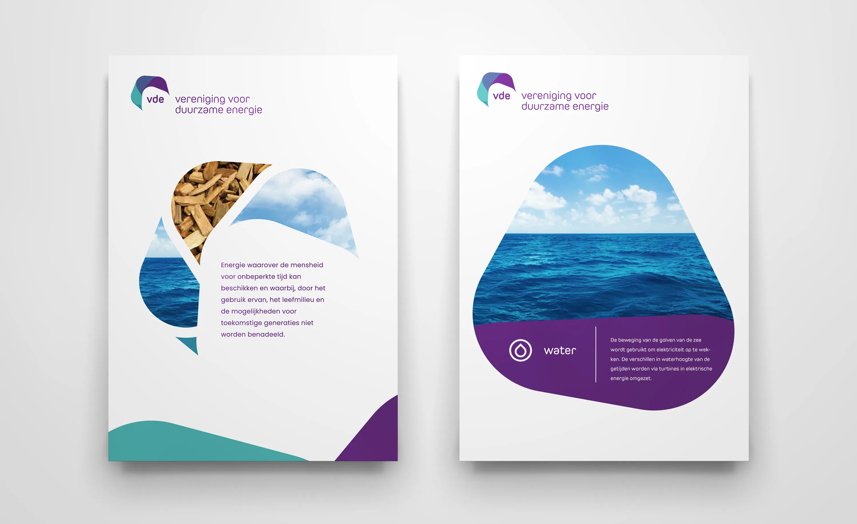 mockup poster vereniging voor duurzame energie